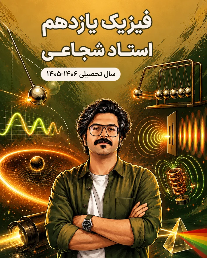 جزوه فیزیک پایه یازدهم استاد محمدرضا شجاعی | سال تحصیلی 1406-1405